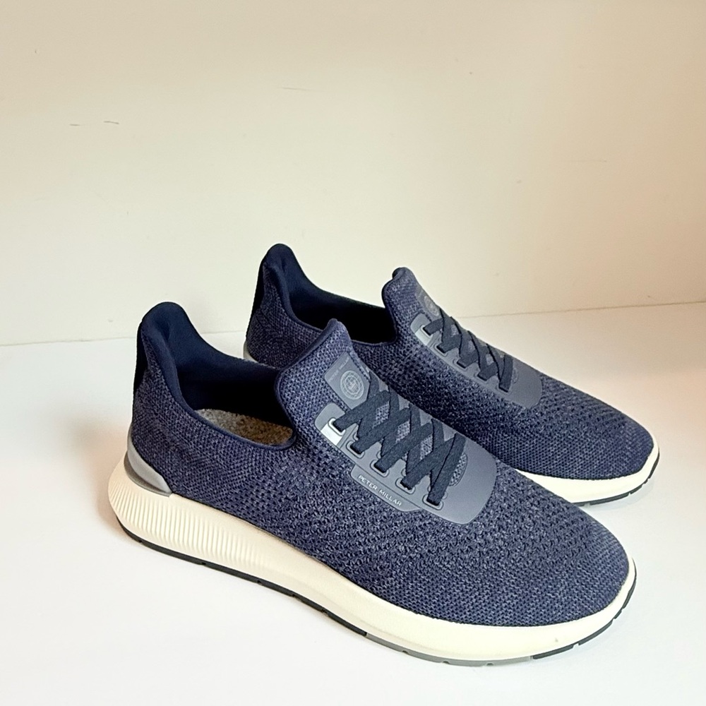Peter Millar Hyperlight Apollo Sneaker In Navy Si… - image 4